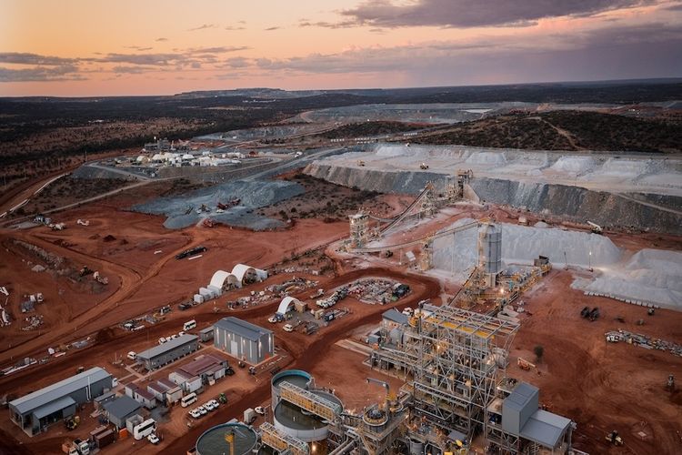 energy plant at sunrise