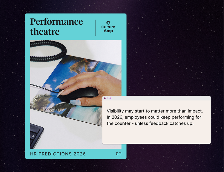 Prediction 2: Performance theater