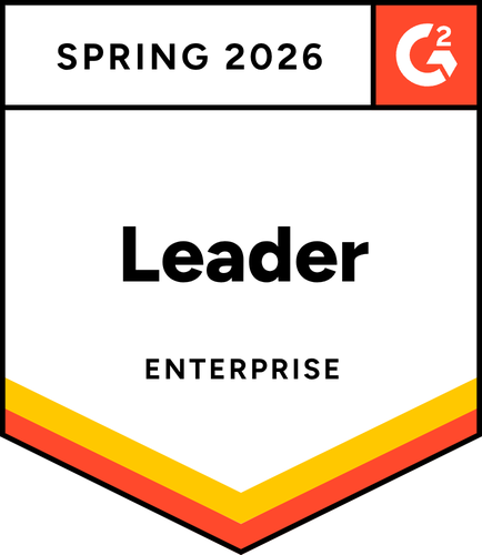 Enterprise Leader - Spring 2026 - G2 badge