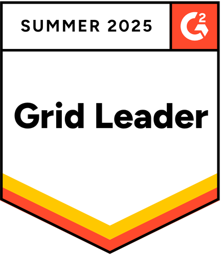 Grid leader - Summer 2025 - G2 badge