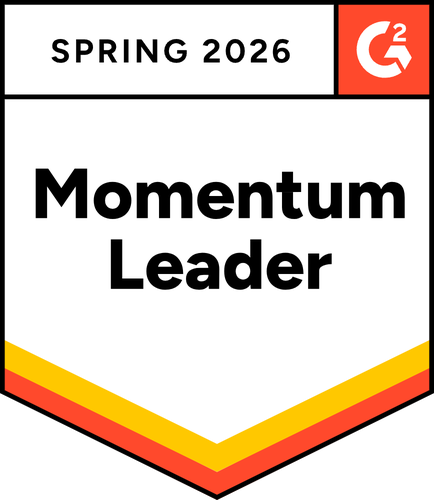 Momentum Leader - Spring 2026 - G2 badge